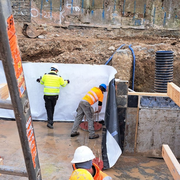 Waterproofing Membrane Application
